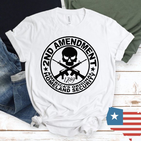 Mackinac Island Designs Other - 2nd Amendment Homeland Security T-Shirt 2XL-4XL